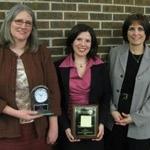 Dr. Karen Gipson with the 2008 Impact Award.